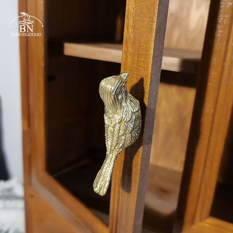 Furniture Hardware Drawer Pulls - جميل الطيور شكل خزانة مقبض أثاث