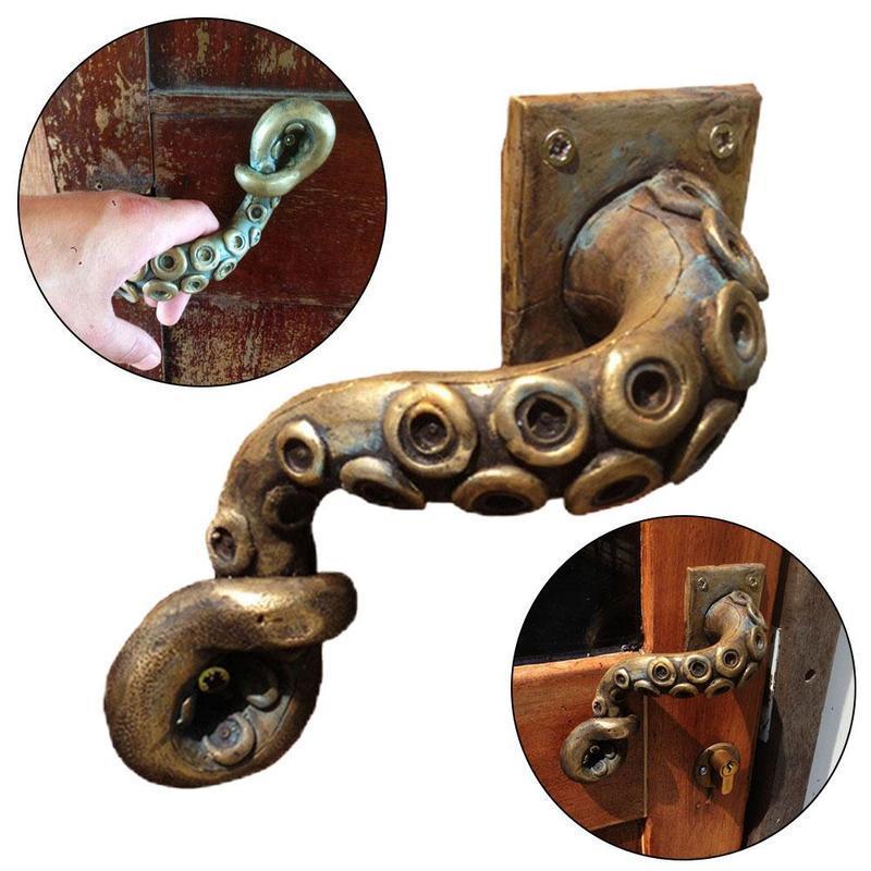 Furniture Hardware Drawer Pulls - خمر الأخطبوط مقبض الباب الحيوان نمط