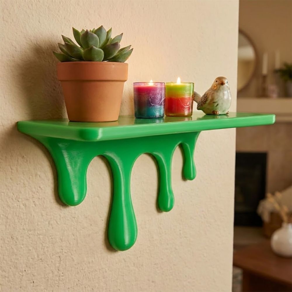 Shelf Bracket Pair - رف حائط عائم ثلاثي الأبعاد مطبوع