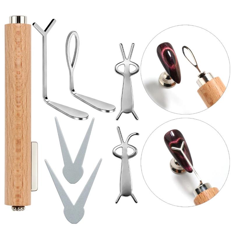 7 قطع من أدوات تصميم الأظافر ا - مراجعة Furniture Hardware Nails وسعره