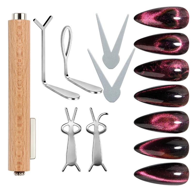 7 قطع من أدوات تصميم الأظافر ا - مراجعة Furniture Hardware Nails وسعره