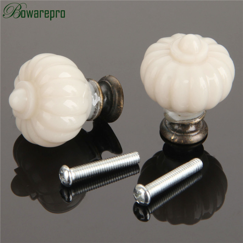 1 قطعة الاكريليك العاج الأبيض  - مراجعة Furniture Hardware Drawer Pulls وسعره