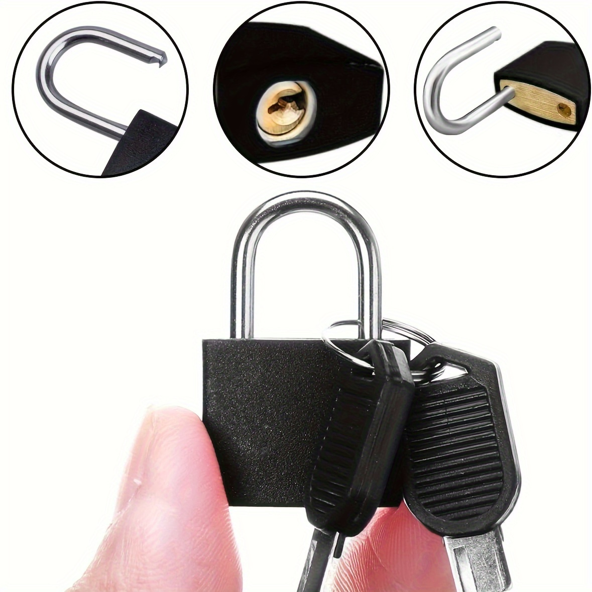 3/6 قطع قفل صغير ملون مع مفتاح - مراجعة Cabinet Lock Key وسعره