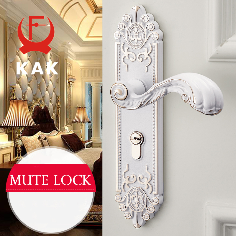 KAK النمط الأوروبي كتم قفل باب - مراجعة Furniture Hardware Restoration وسعره
