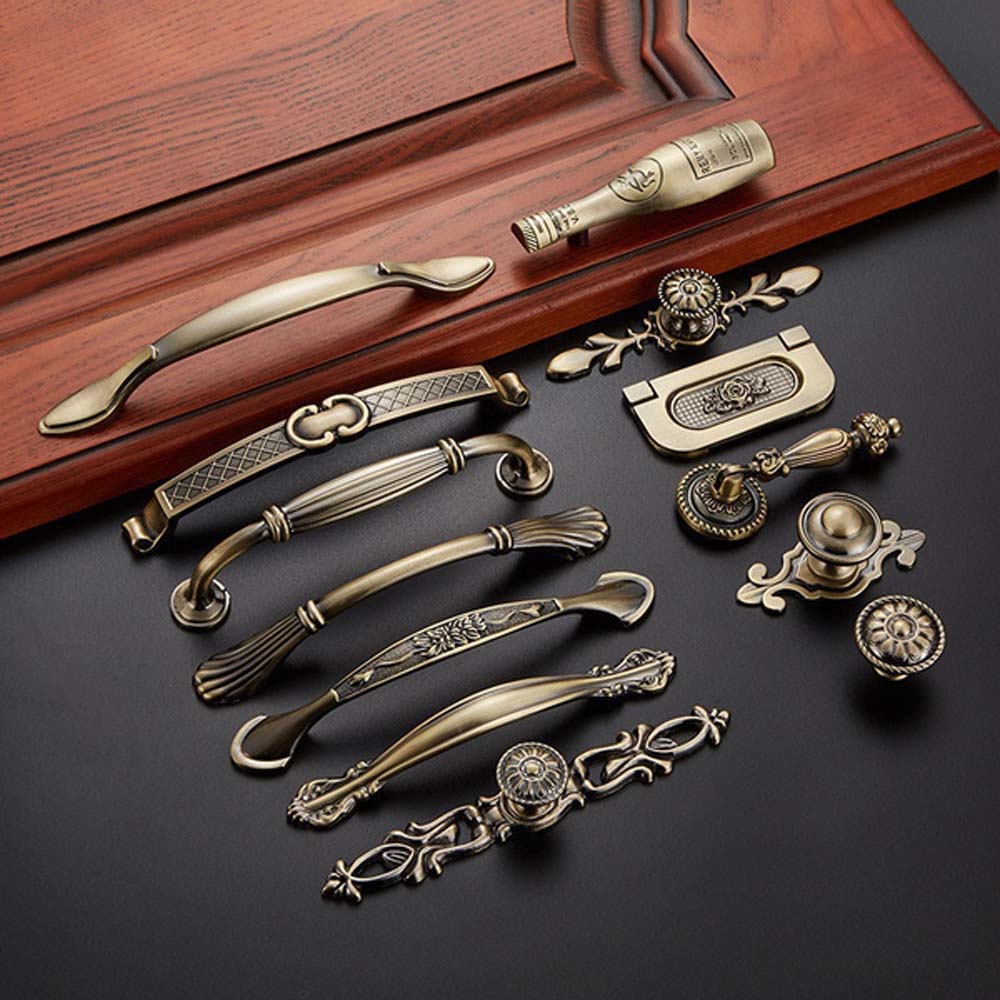 مقابض خزائن ودرجات برونزية عتي - مراجعة Furniture Hardware Drawer Pulls وسعره