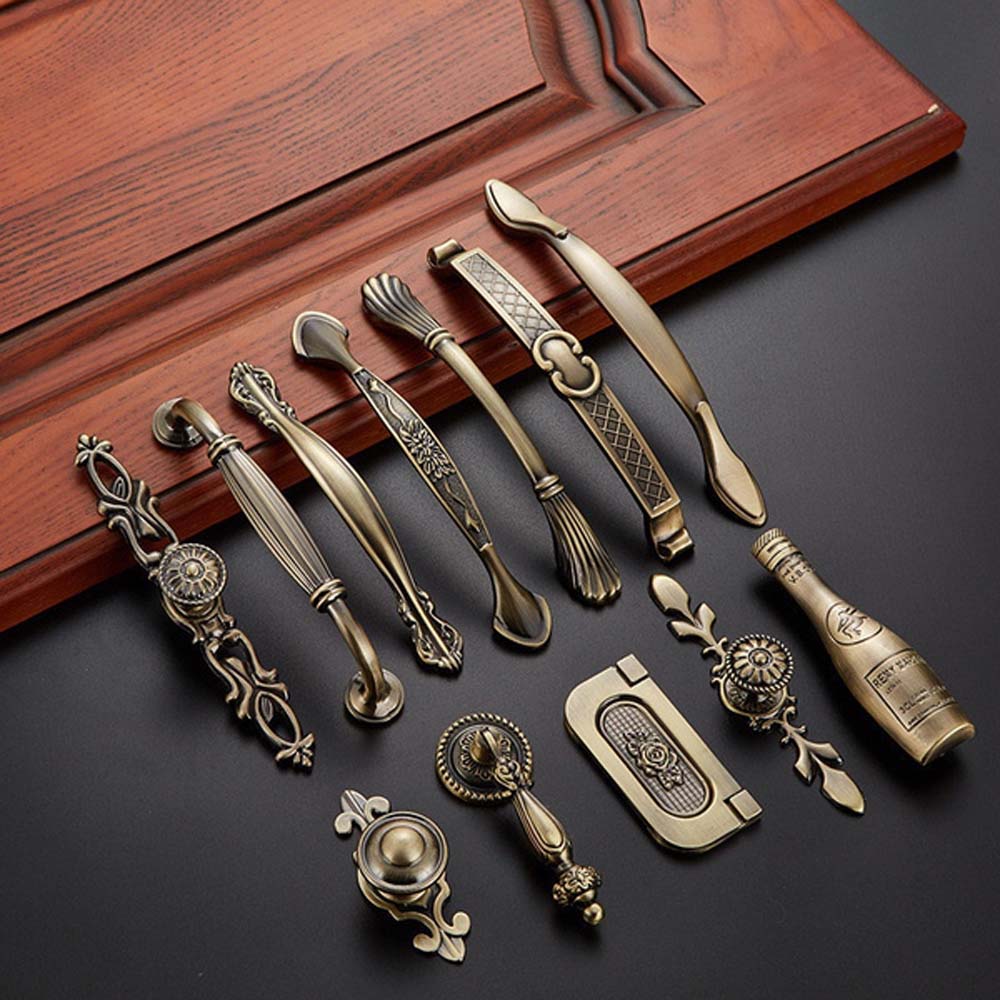 مقابض خزائن ودرجات برونزية عتي - مراجعة Furniture Hardware Drawer Pulls وسعره