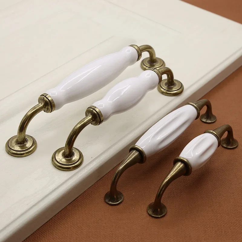مقبض سيراميك حديث بسيط من سبائ - مراجعة Furniture Rotating Hardware وسعره