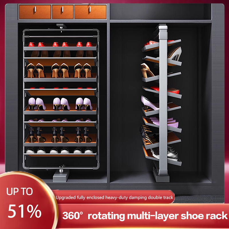 رف أحذية دوار للمنازل ، قلاب م - مراجعة Furniture Rotating Hardware وسعره