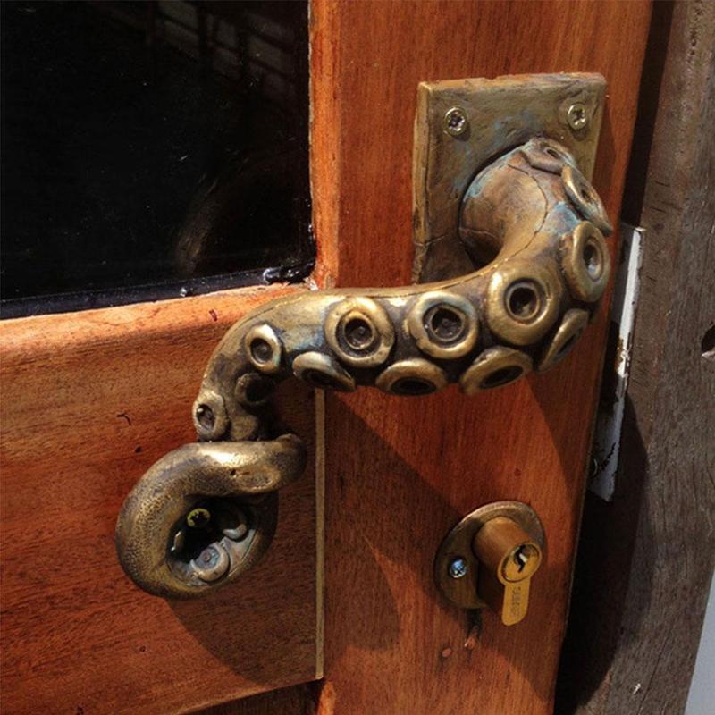 خمر الأخطبوط مقبض الباب الحيوا - مراجعة Furniture Hardware Drawer Pulls وسعره