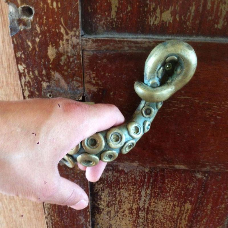 خمر الأخطبوط مقبض الباب الحيوا - مراجعة Furniture Hardware Drawer Pulls وسعره