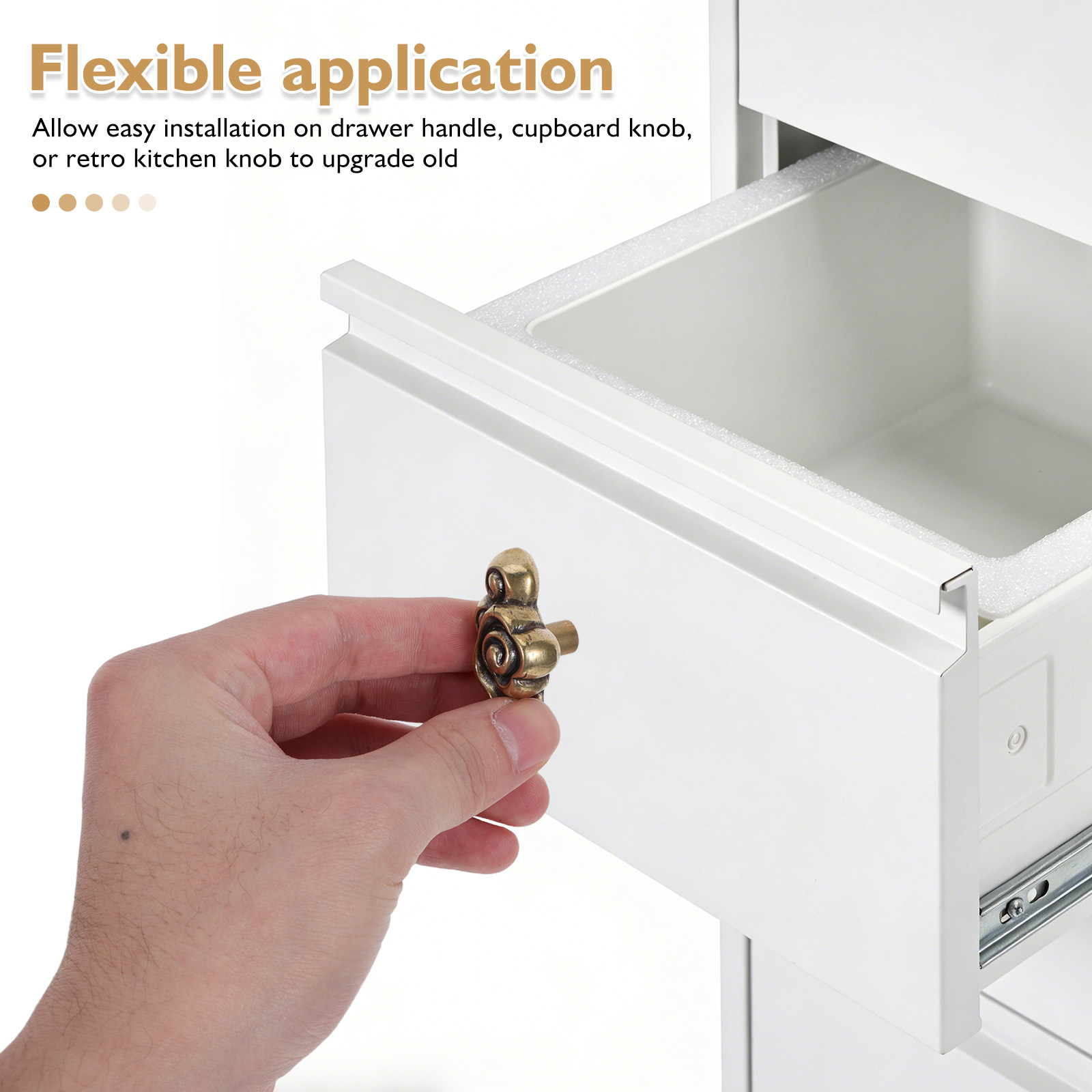 مقبض درج على شكل سحابة زخرفية، - مراجعة Furniture Hardware Drawer Pulls وسعره