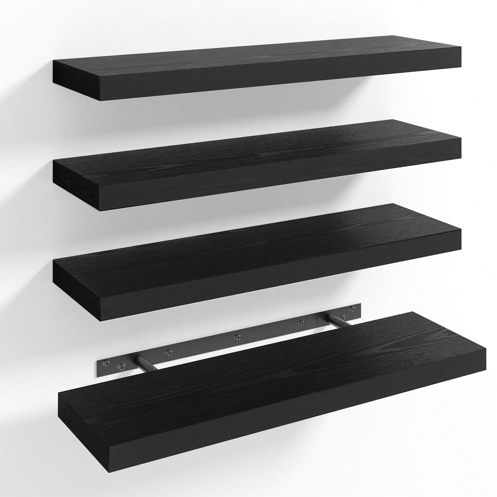 4 قطع من الأرفف العائمة الحديث - مراجعة Shelf Bracket Pair وسعره